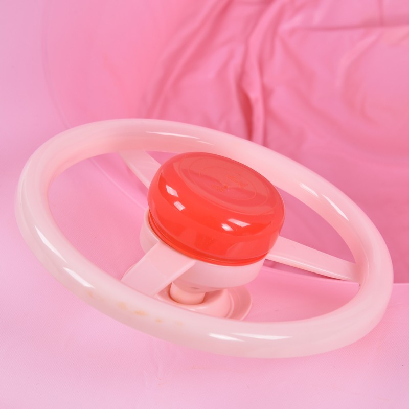 Car Shaped Babies Swim Float Boat Thickened Safe Pink Toddler