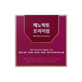 Huons Eluvi Menolacto Premium Menopausal Probiotics 450mg x 30 Capsules 1 Box / 휴온스 엘루비 메노락토 프리미엄 갱년기 유산균 450mg x 30캡슐 1박스