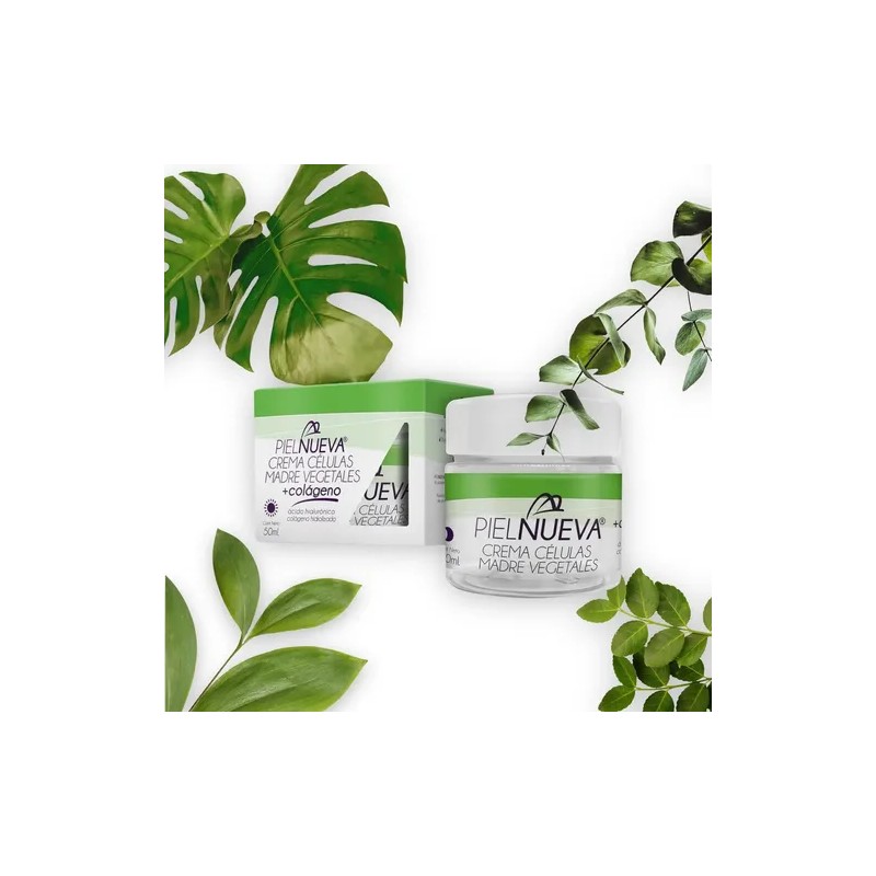 Crema Facial Piel Células Madre Vegetales Aclarante e Hidratante 50