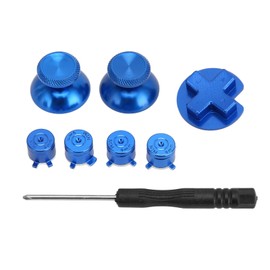Controller Repair Buttons Set Metal DIY Replacement Joystick ABXY D Pad Keys for Switch Pro