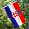 Croatia Flag 3x5 Double Sided Croatian National Flag Three Layer