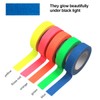 Dokpav 5 Rollos Cinta Adhesiva de Neón Fluorescente, Cintas de