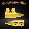 WMYCONGCONG 2 PCS RCA Splitter Adapter RCA Male to 2