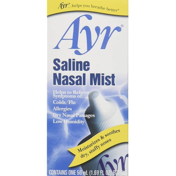 Ayr Saline Nasal Mist 50 mL (Pack of 3)