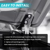 TECHPICCO Ditch Light Bracket Compatible with Toyota Tacoma 2024 2025,