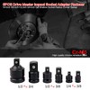 Impact Socket Adaptor Set, Socket Wrench Adapters, 6 Pcs Reducer