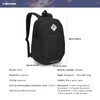 HEAD 30L Waterproof Travel Backpack for Men, 15.6 inch Laptop