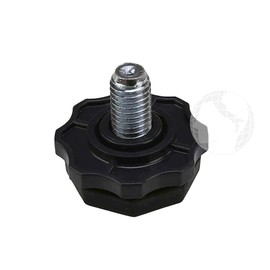 Set of 4 feet for washing machines beko black rubber (original Beko product)