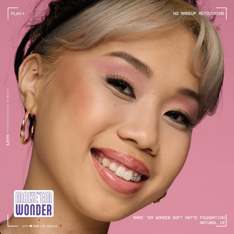 NYX Professional Makeup Foundation Make 'EM Wonder Shade: 12 Natural