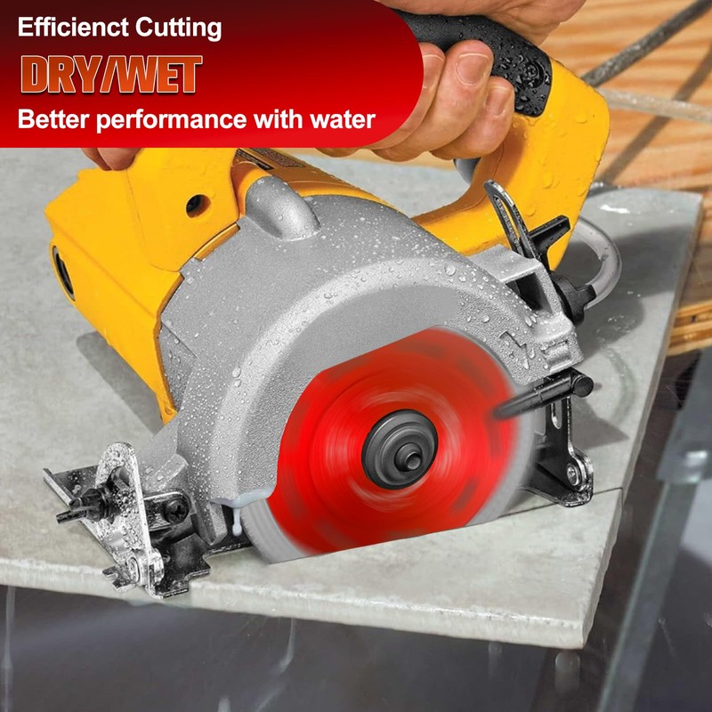 Uouteo 15 Pcs Diamond Saw Blade, 4.5 Inch Super Thin