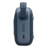 Bocina JBL Go 4 JBLGO4 portátil con bluetooth waterproof azul