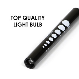 Primacare DL-9224 Pack of 6 Disposable Diagnostic Penlight with Imprinted Pupil Gauge, Lightweight and Moulded Plastic Body Medical Pen Light for Nurse, Student, Doctors EMT, Multicolor