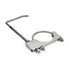 2 Pcs 4" Exhaust Clamp with Hanger
