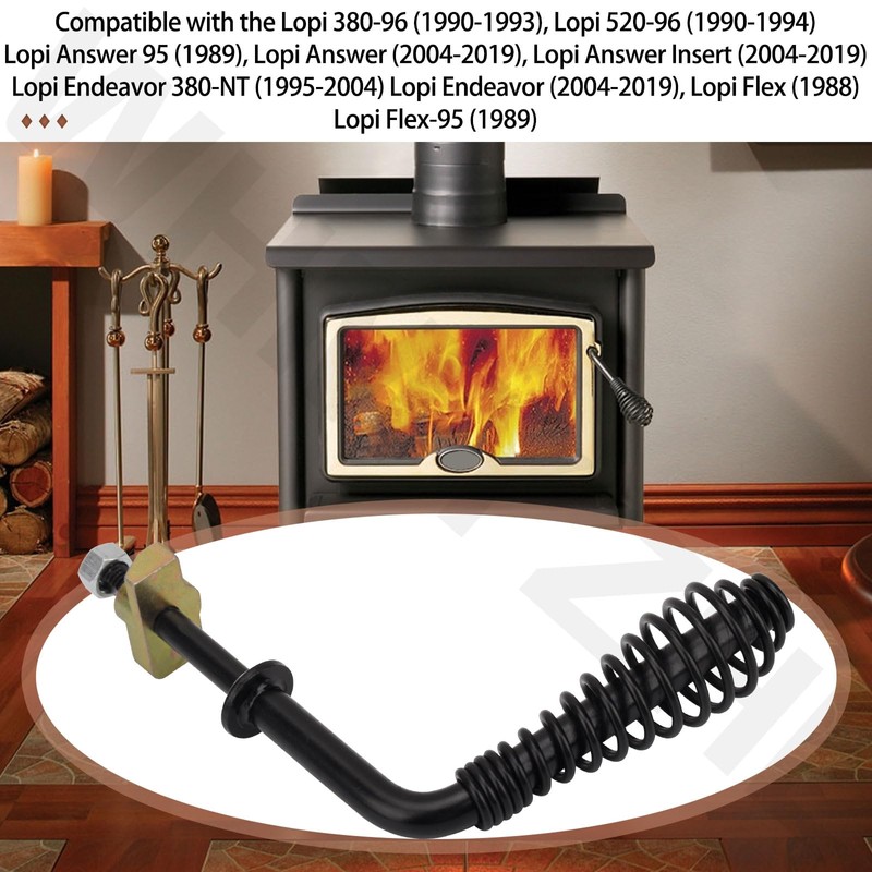 WHMYZHL 224-14042 Door Handle & Black Spring Handle Compatible with