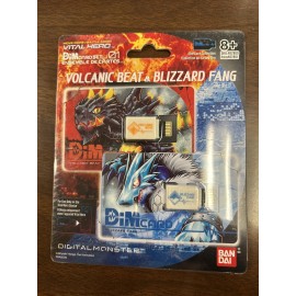 Bandai DiM Card Set  Vol.01 VOLCANIC BEAT  BLIZZARD FANG for Vital Bracelet