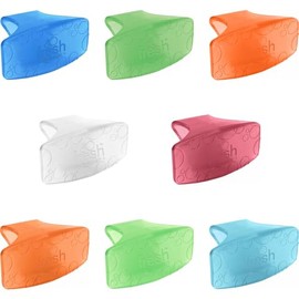 Fresh Products Toilet Bowl Eco Bowl Clip 2.0 Toilet Bowl Air Freshener - Sample Pack (8 Scents)
