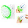 GOSONO 2PCS Hydraulic Plastic washing brush pot multicolor kitchen gadgets