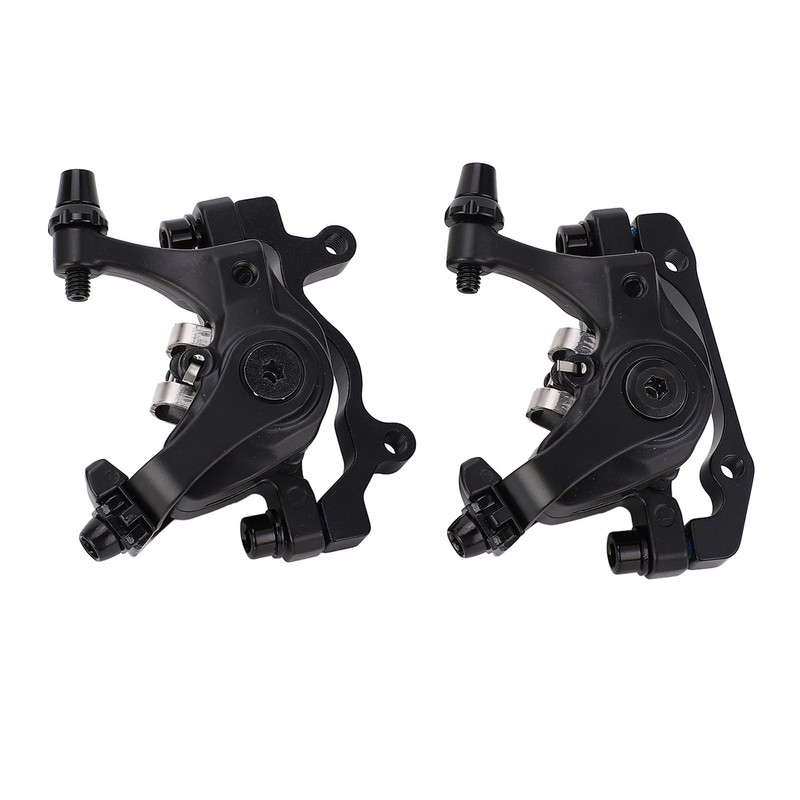 2PCS Bike Disc Brake Kit Aluminum Alloy Bilateral Drive Mechanical