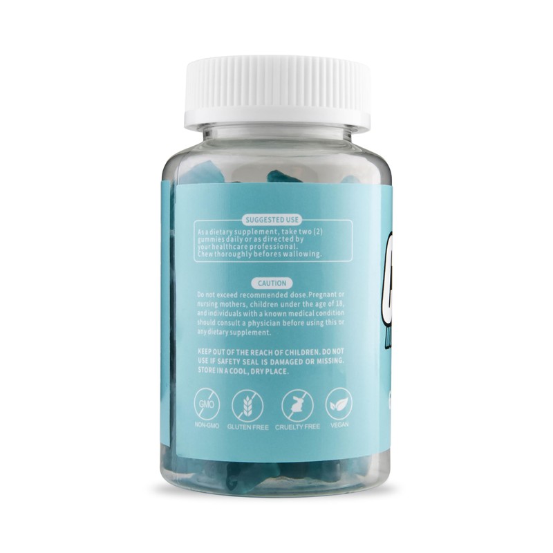 True Health Creatine Monohydrate Gummies, Blueberry Flavour, 60 Gummies, 2,500mg