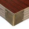 4Pcs Brass Corner Protectors 90 Degree Right Angle Brackets Corner