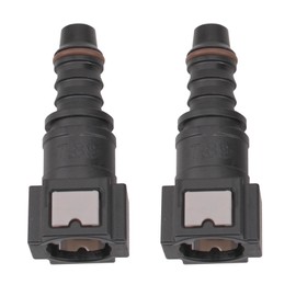 7.89 Fuel Quick Connector Female Tube to Male Barb, Pack of 2