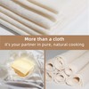 6-Pack Cheesecloth 20x20" Grade 100-100% Unbleached Cotton (Food-Grade), Fine Filtration