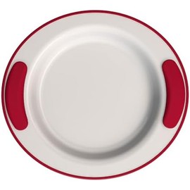Red Keep Warm Plate