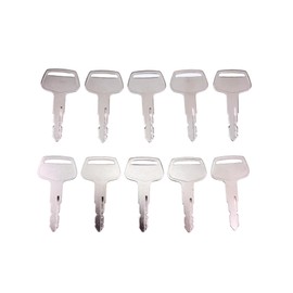 YLQASOON 10 PCS Ignition Keys CH12206 Compatible with John Deere Tractors 430 650 670 750 770 790 850 870 950 970 990 1050 1070 1250 1450 1650 3005 4005