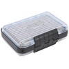 Fly Fishing Box PP Double Side Waterproof Flies Organized Storage
