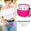 ATUAT Compatible with AirPods 3 Case, Protective Silicone Cover for