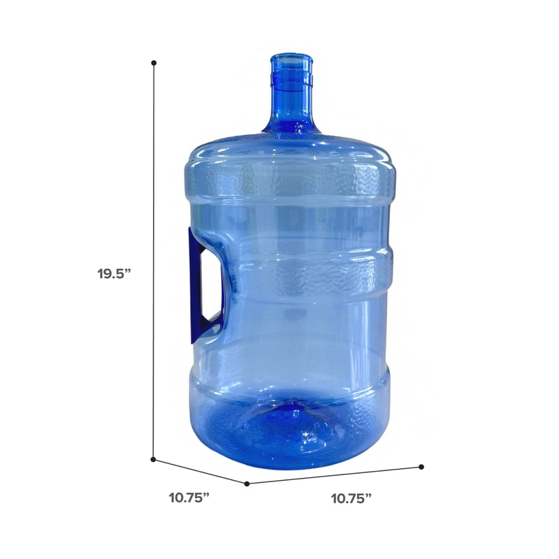EcoForm 5 Gallon Reusable Water Bottle including 2 Reusable Silicone