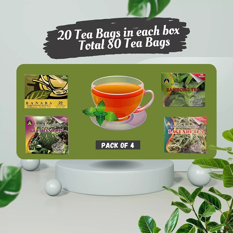 SGB23 Lagundi Tea - Banaba Tea - Sambong Tea -