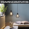 Nizirioo Pack of 4 Lamp Suspension E27, Lamp Socket E27