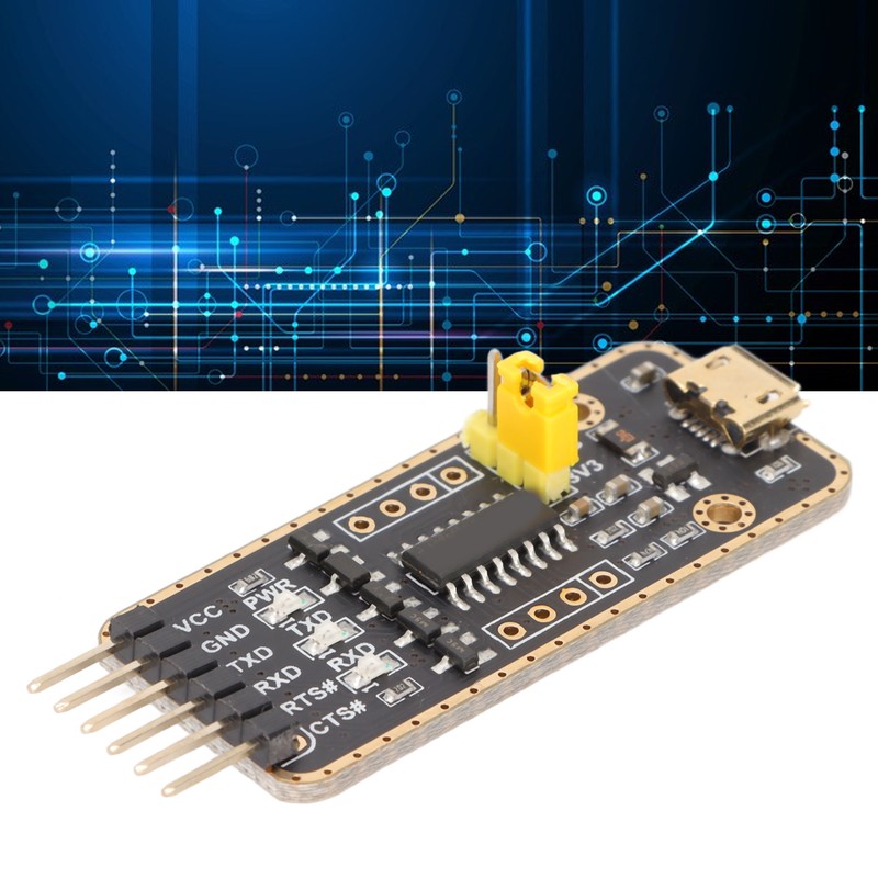 Serial Communication Module Anti Static CH343G Chip Micro USB to
