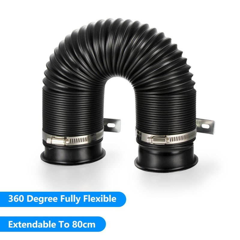 Twilight Garage Universal 3"(76mm) Cold Air Intake Feed Flexible Duct