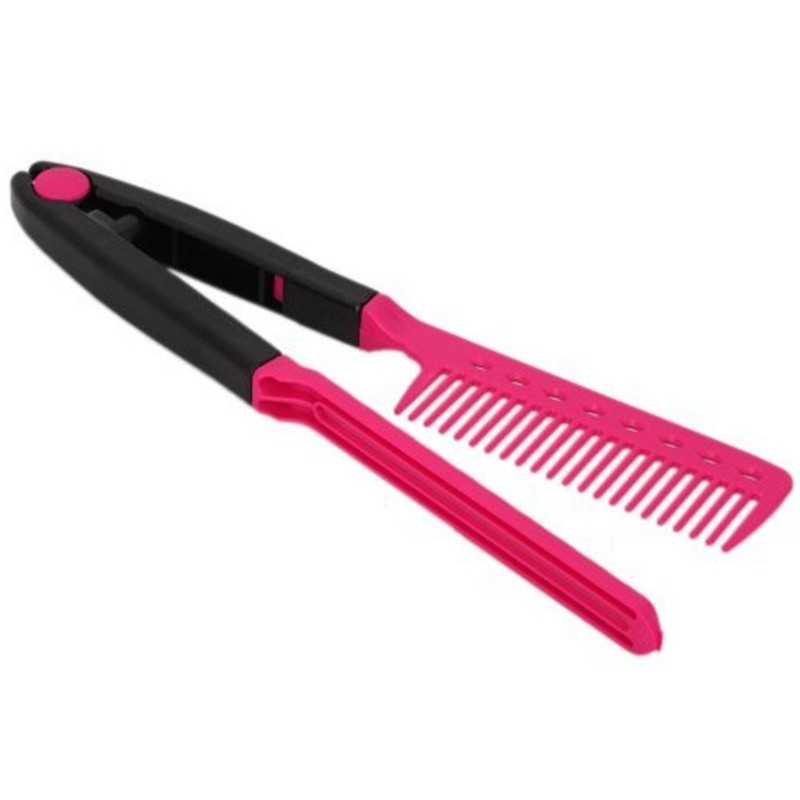 1Pc DIY Salon Hair Brush Combs Hairdressing Styling Hair Straightener