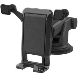 Kashimura NAT-100 Self-Weight Teleholder with Suction Cup Mount, Supports Portrait and Landscape