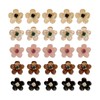 25 Pcs Flower Claw Clips Mini Hair Clips Small Hairs