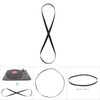 Record Player Belt Black Phonograph Turntable Belt with Good Elasticity