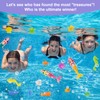 YONEEKSS 18PCS Mermaid Pool Toys Set Including 4 Mermaids and