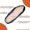 Langlauf Schuhbedarf Slipper soles with warming lambswool inlay, genuine leather