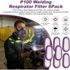 SPR451/SPR457/SPR449/SPR456/Harp/Mask/S/M/L/For/8-Pack/P100/Filters