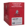 Lacas Coffee Dark Note Single Serve Cups, Compatible with Keurig