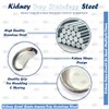 DDP 8" Kidney Bowl Basin Emesis Tray Stainless Steel Satin