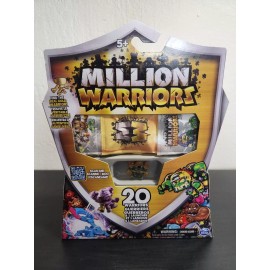 Spin Master MILLION WARRIORS 20 Pack Blind Bags Spinmaster action figures launcher NEW