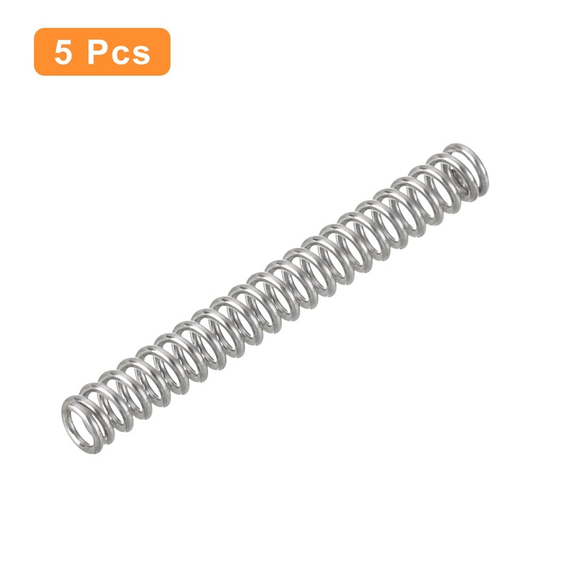 QUARKZMAN Pack of 5 Compression Springs, 0.5 x 3 x