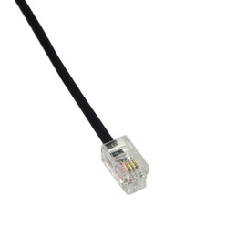 SinLoon RJ9 Telephone Training Adapter Y Splitter RJ9 Headset Extension Cord Adapter 1 Male to 2 Female Connector for IP Phones (2 RJ9 FM)