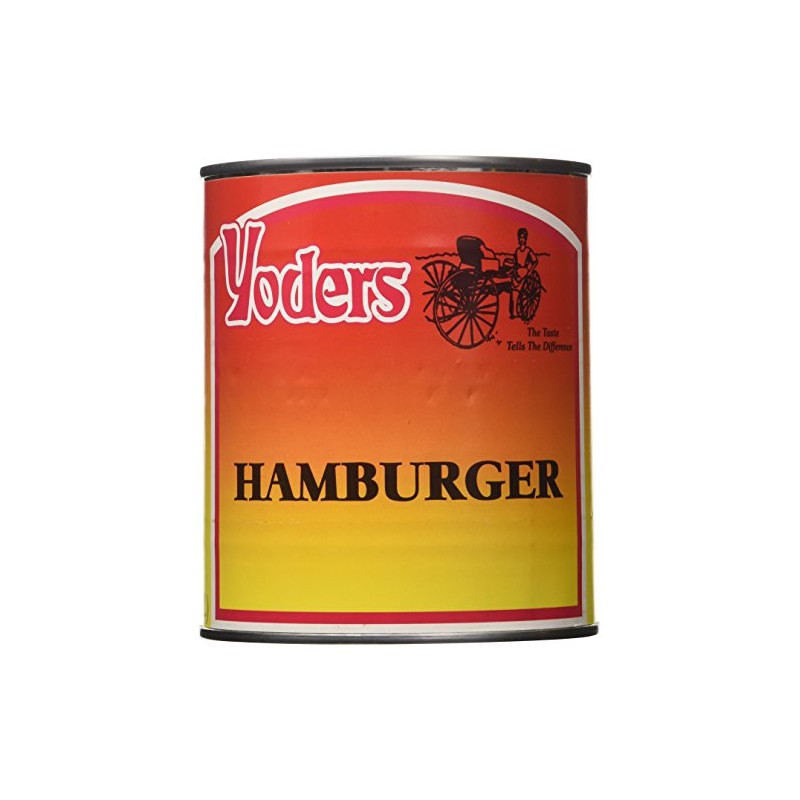 Yoders Canned Hamburger Meat 28oz