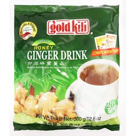 Ginger Drink by Gold Kili, 40 Sachet Total (2 Packs of 20 Sachets)