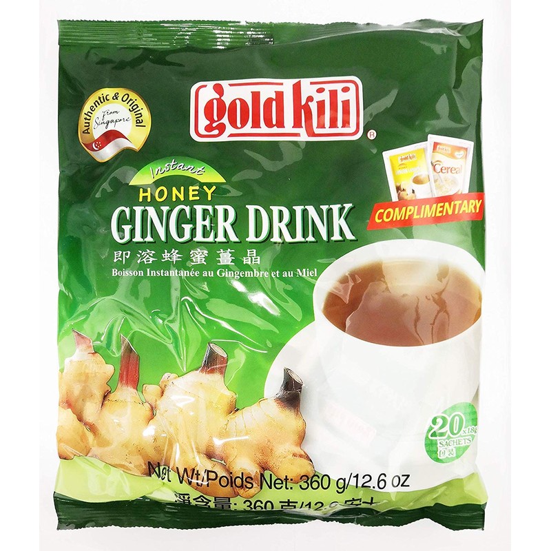 Ginger Drink by Gold Kili, 40 Sachet Total (2 Packs